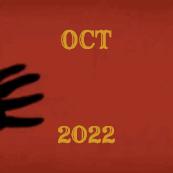 October 2022 calendar button