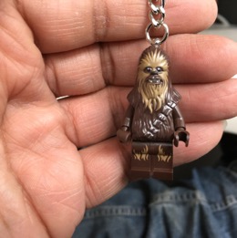 Chewie keychain lego