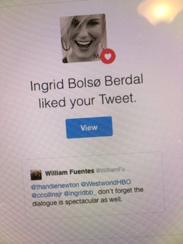 Ingrid Bolso Berdal Liked your Tweet