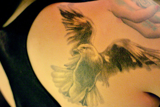 Ronnie's Seagull Tattoo