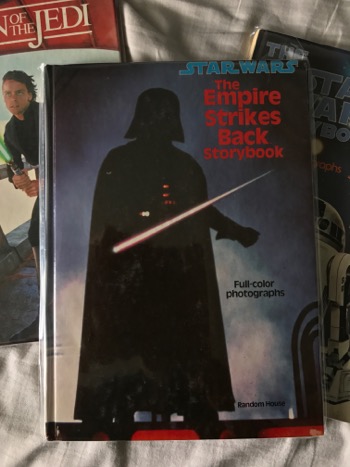 Star Wars Empire Strikes Back Storybook Hard Cover (1980 Random House)