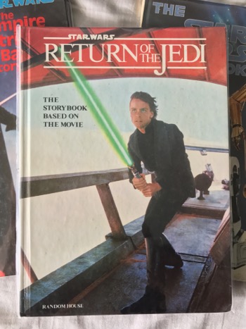Star Wars Return of the Jedi Storybook HC (1983 Random House)