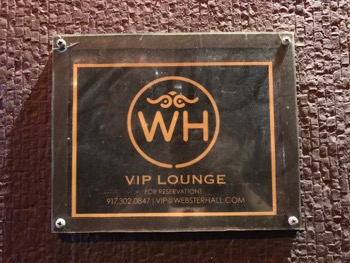 WH VIP LOUNGE WebsterHall.com 917.302.0847