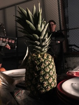 the guardian of the sacred pineapple is still on watch to this day