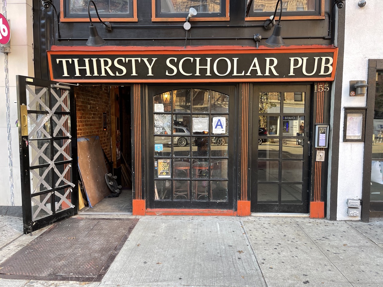 Image of the Thirsty Scholar Pub in NYC