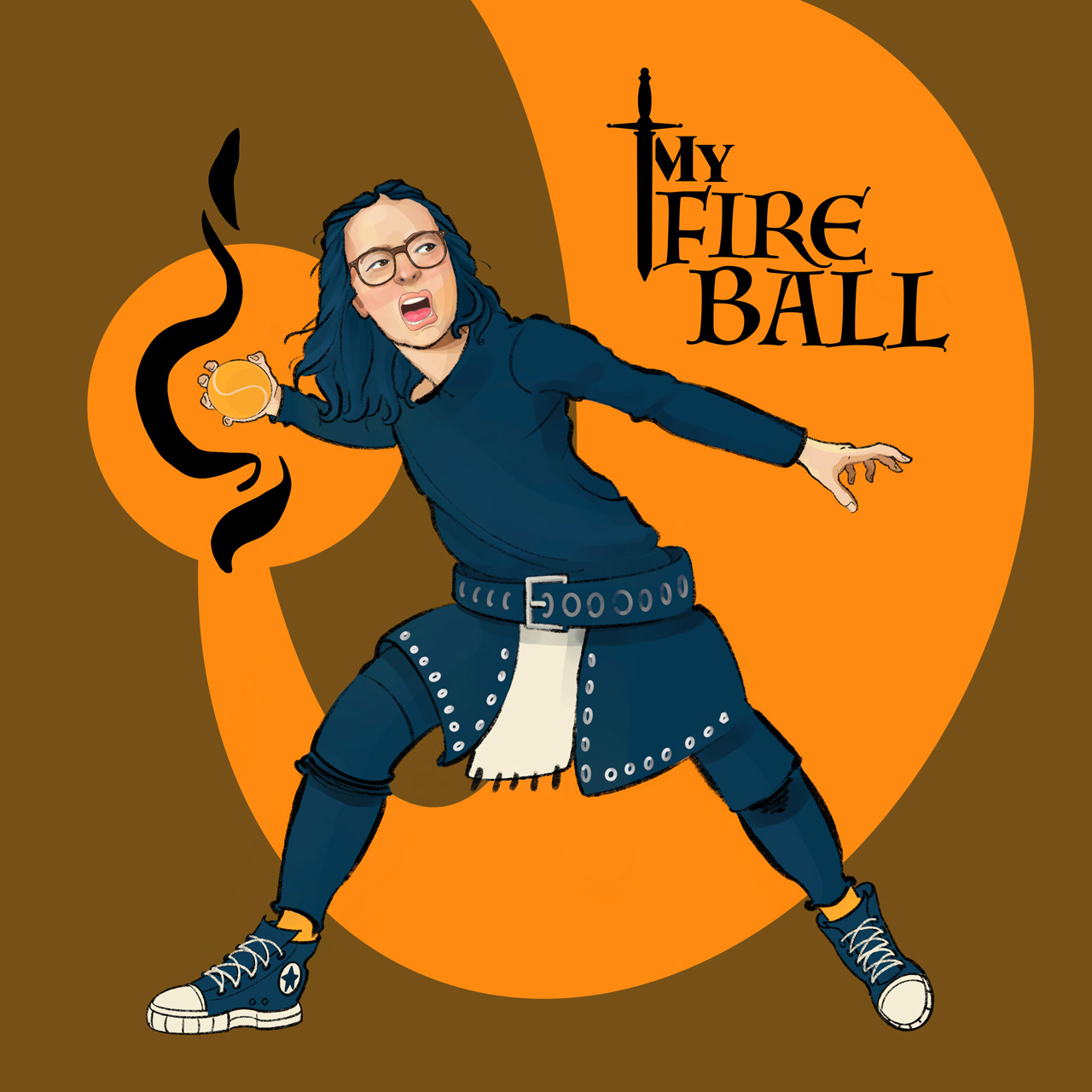 Mythic Quest Poppy Li Iron On Image My Fire Ball PDF