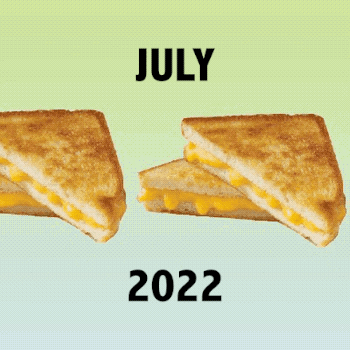 July 2022 calendar button