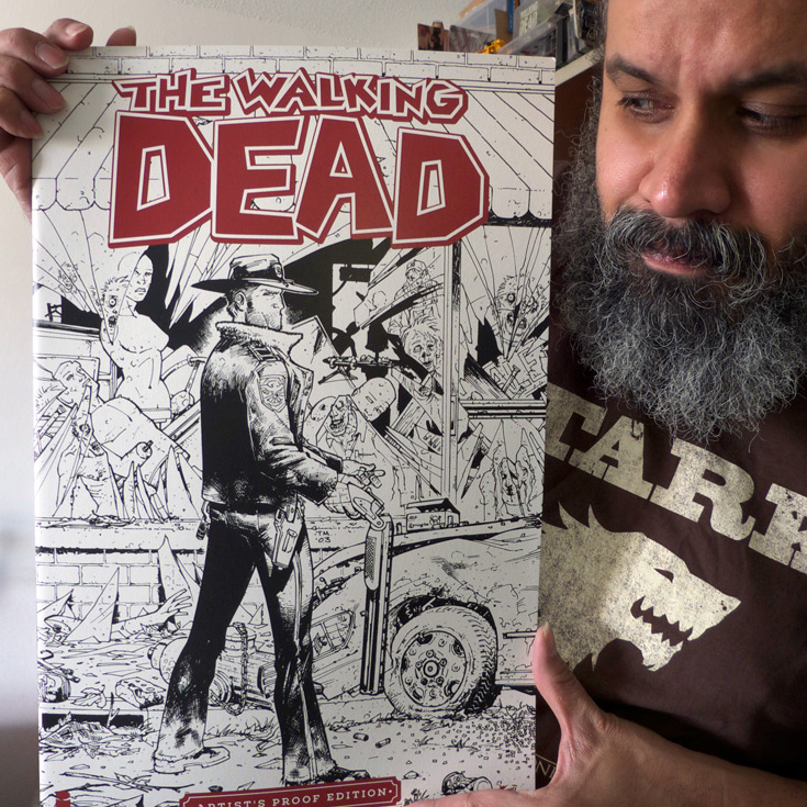 The Walking Dead Artists Proof Edition NYCC William Fuentes